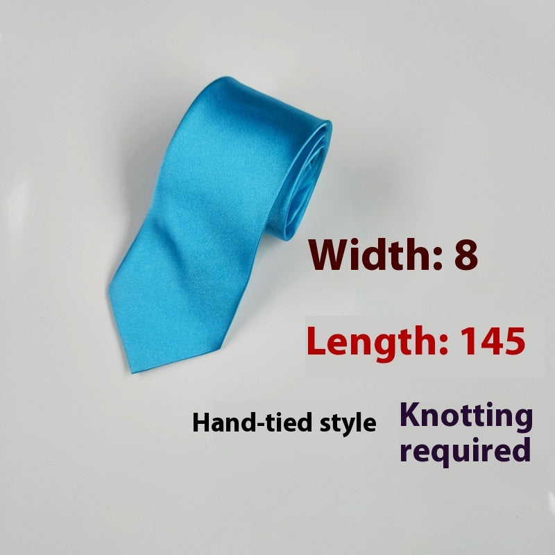 Herren Krawatte schwarz 8cm elegant klassisch Business Stil