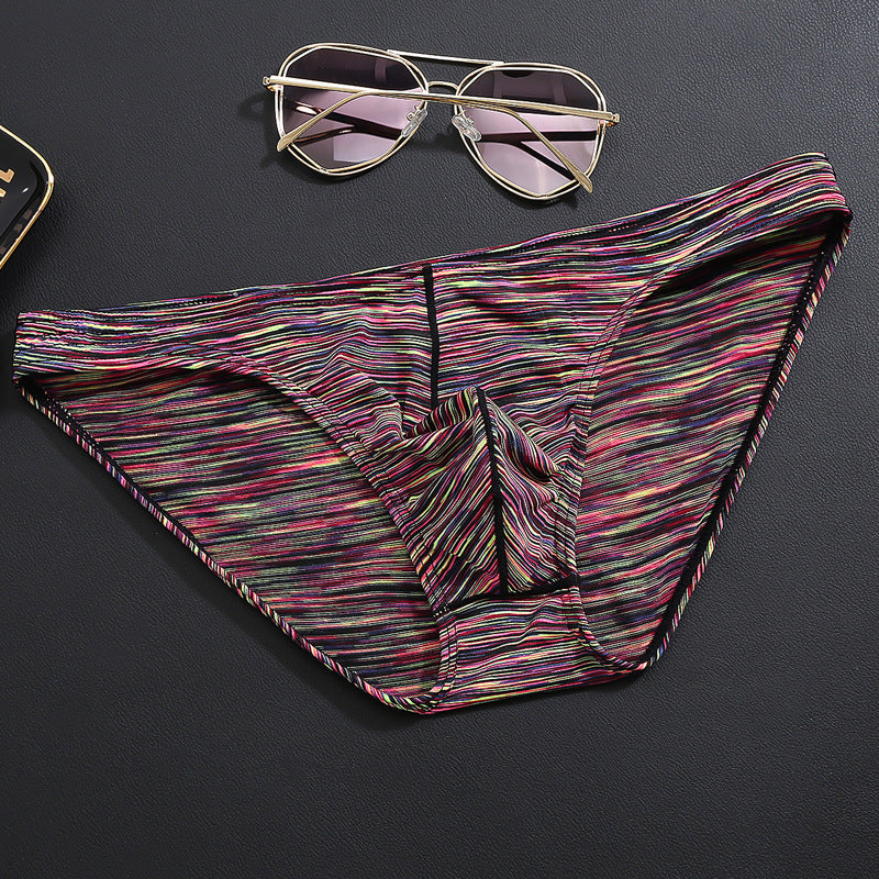 Men's Cotton Triangle Slip | Colorful Summer Breathable Underwear