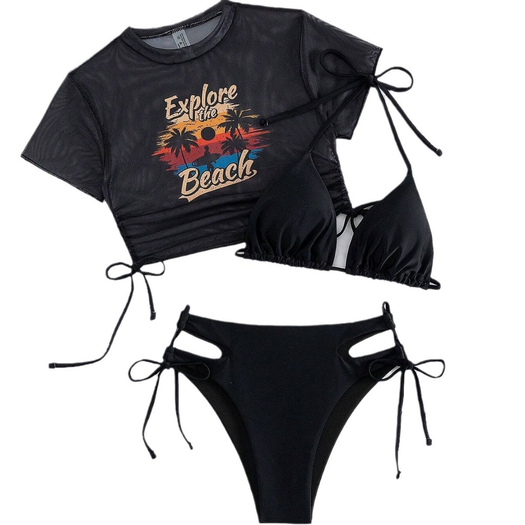 Damen 3-teiliger Bikini | Elegante Sexy Swimwear