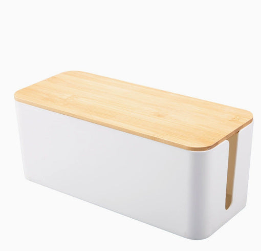 Cable Management Box | Cable Organizer Power Strip Organization