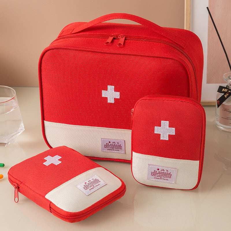 First Aid Bag | Travel Medicine Organizer Oxford Fabric