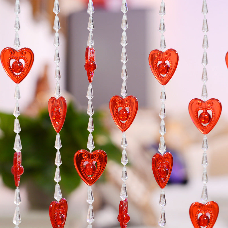 Acrylic Crystal Door Curtain | Modern Elegant Decorative Chains
