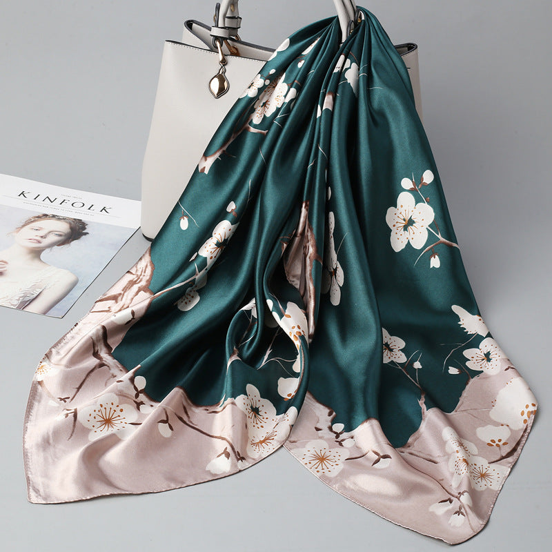 Damen Leichter Sommerschal | Dünne Elegante Stola Schal