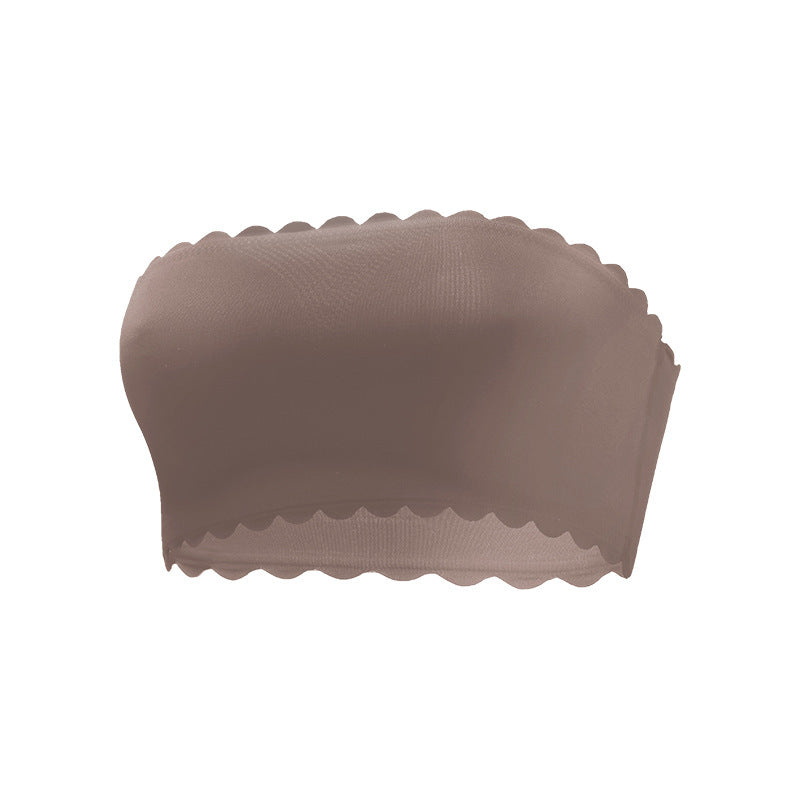 Seamless Bandeau Bra for Women | Strapless Push-up Tube Top