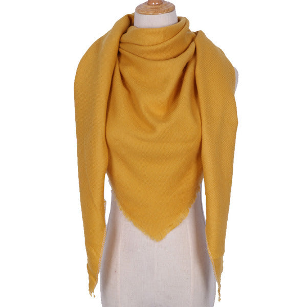 Damen Dreiecksschal Elegant | Herbst Winter Schal Stola
