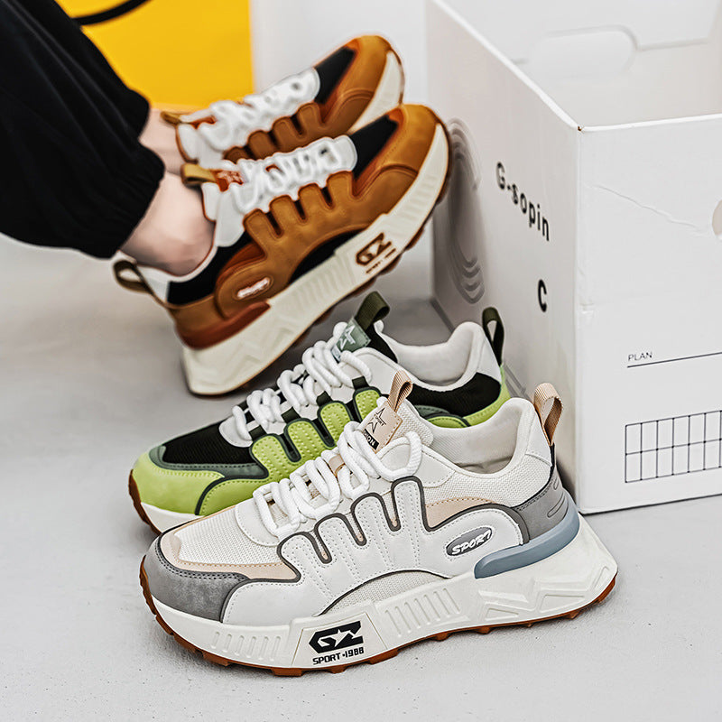 Men's Dad Sneakers | Breathable Mesh Trendy Casual Shoes