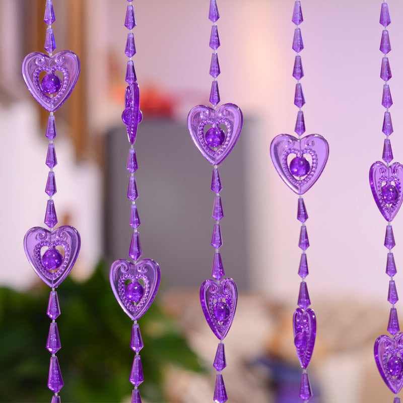Acrylic Crystal Door Curtain | Modern Elegant Decorative Chains