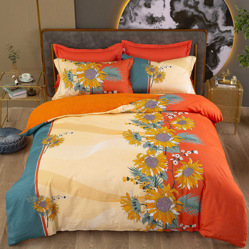 Winter Bedding Set Cotton Linen | warm soft breathable