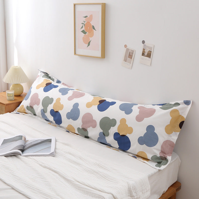 Cartoon Cotton Pillowcase Set | Soft Breathable Double