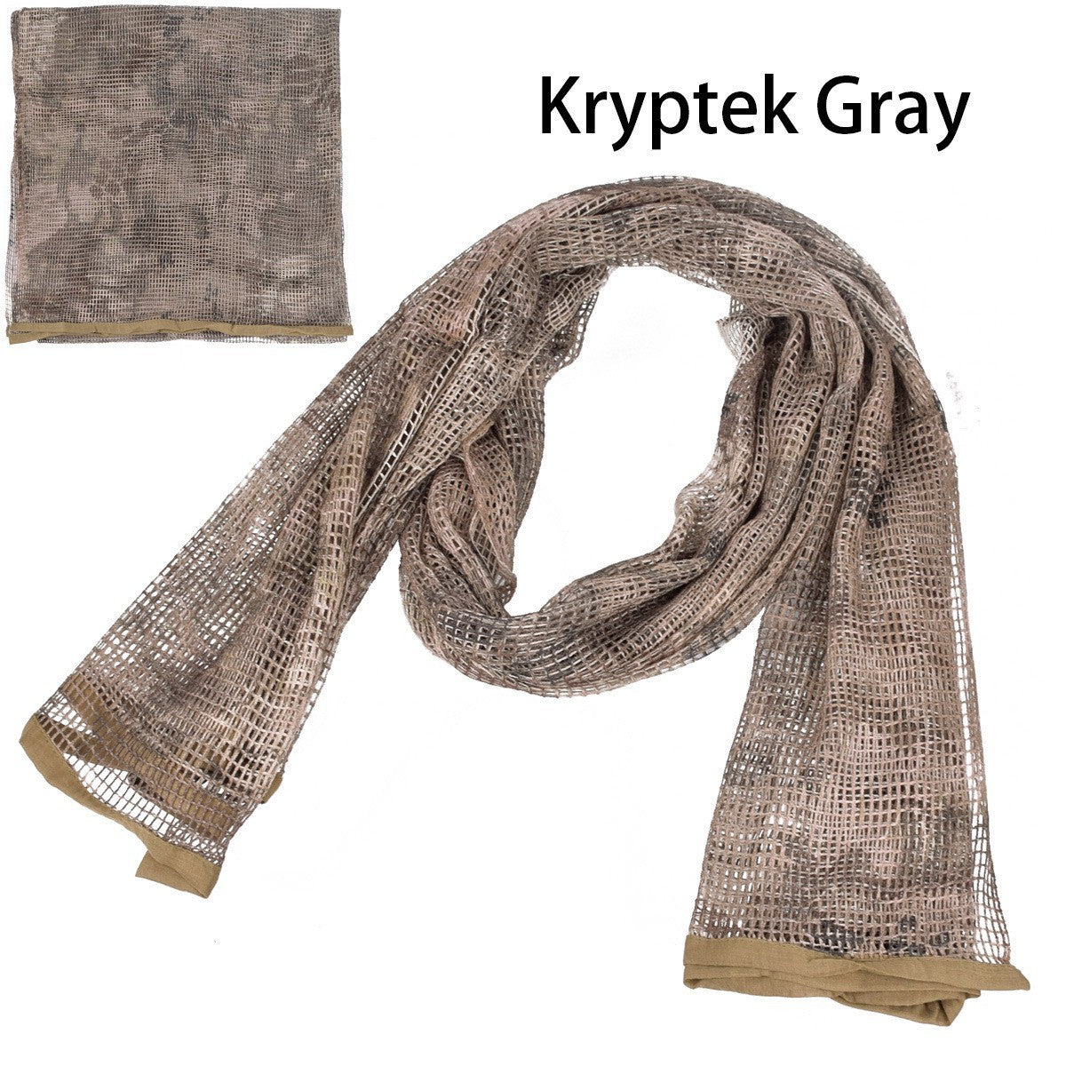 Unisex Outdoor Scarf Camouflage breathable lightweight versatile