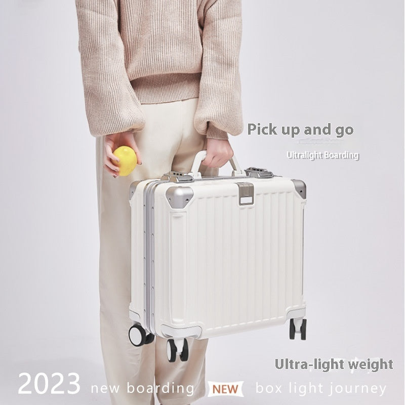 Lightweight Carry-On Trolley with Combination Lock | Compact & Secure Cabin Suitcase