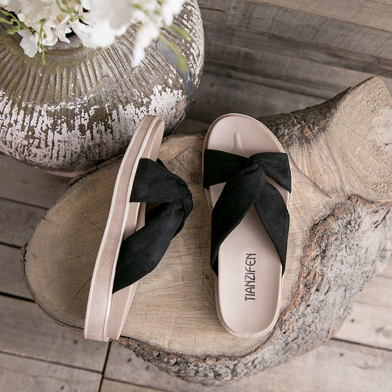 Women's Sandals Retro Style Summer Comfortable Trendy Hong Kong Look