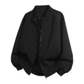 Men's Plain Baseball Jacket – Fashionable College Transitional Jacket