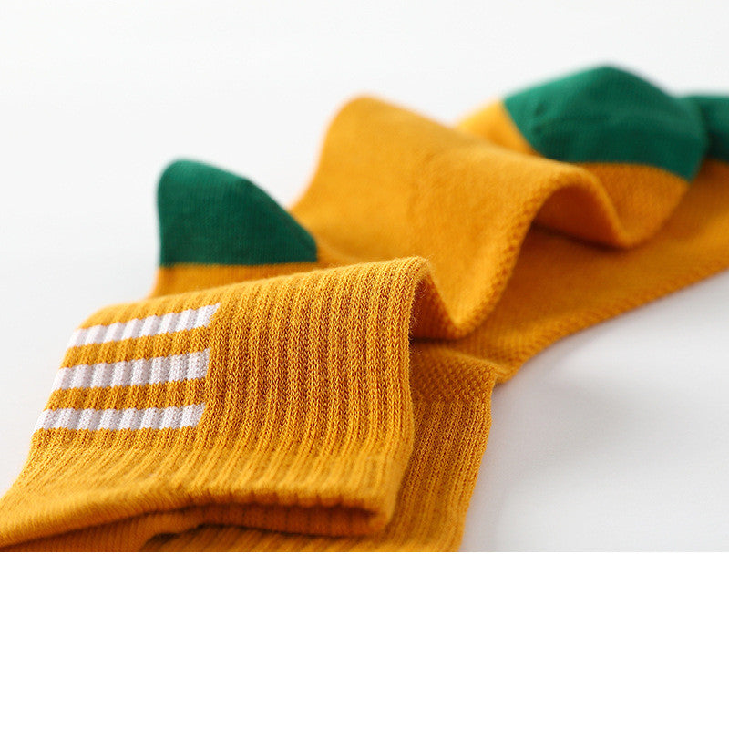 Men's Cotton Socks Mid-Calf | Breathable Mesh Comfort