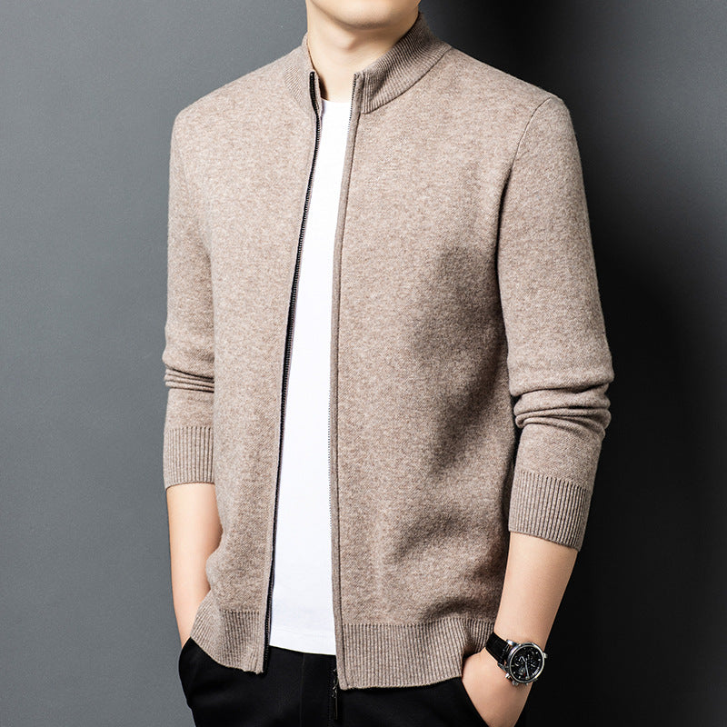 Men's Cardigan Business Casual – Autumn Winter Comfort Jacket
