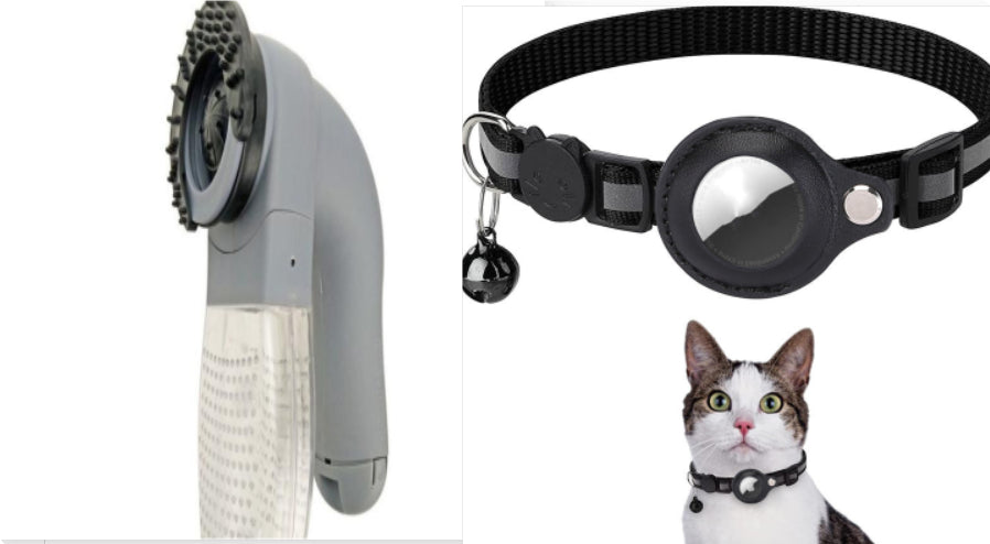 Airtag Dog Collar | Reflective Waterproof Tracker Holder