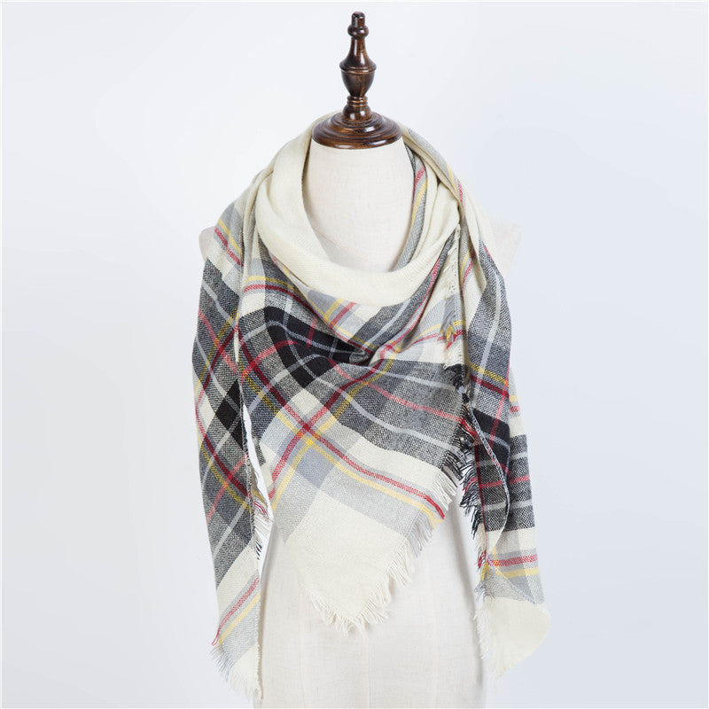 Damen Dreiecksschal Elegant | Herbst Winter Schal Stola