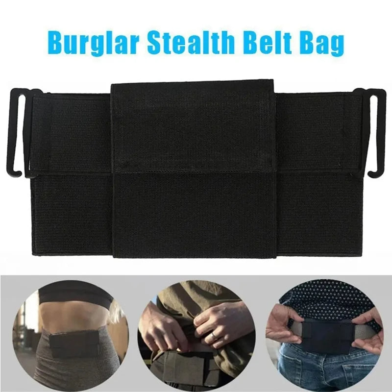 Unsichtbare Bauchtasche wasserdicht | Anti Diebstahl Sport Gürtel