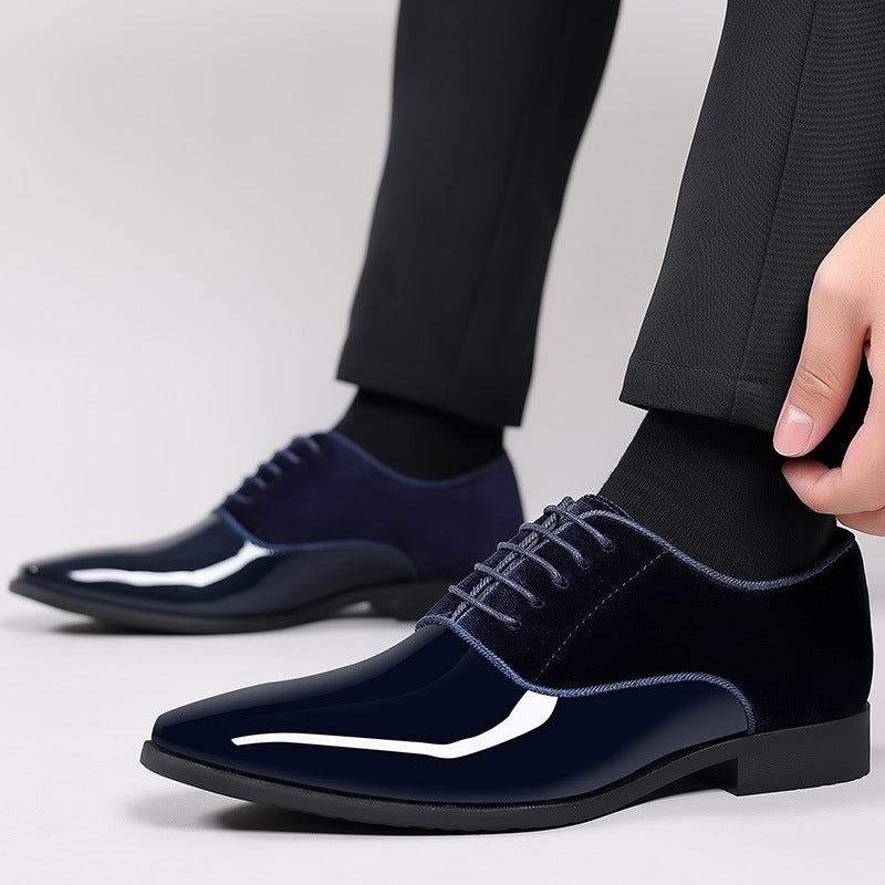 Men's Lightweight Leather Business Shoes | Elegant Formal Trendy
