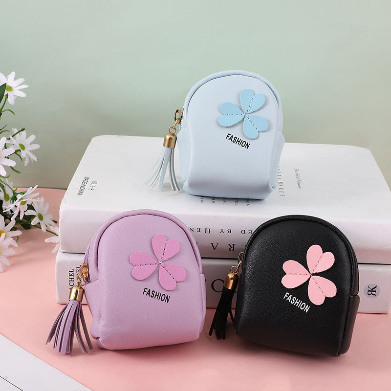 Women's Coin Purse small cute Korean faux leather trendy chic