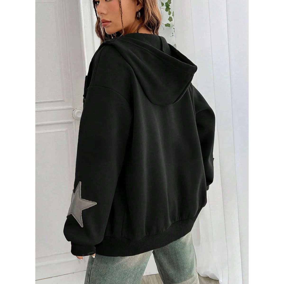 Women's Oversized Hooded Jacket | Casual Cardigan Coat
