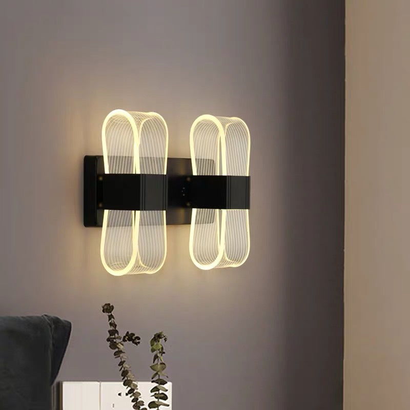 Gold Nordic Wall Light Luxury Design Living Room Lamp