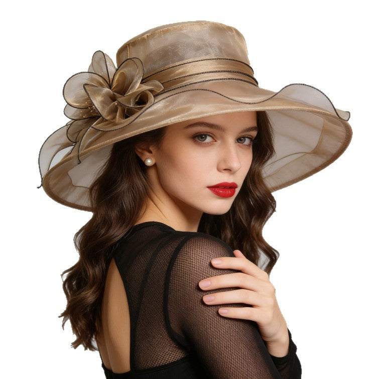 Women's Summer Hat with UV Protection – Breathable Mesh Sun Protection Hat