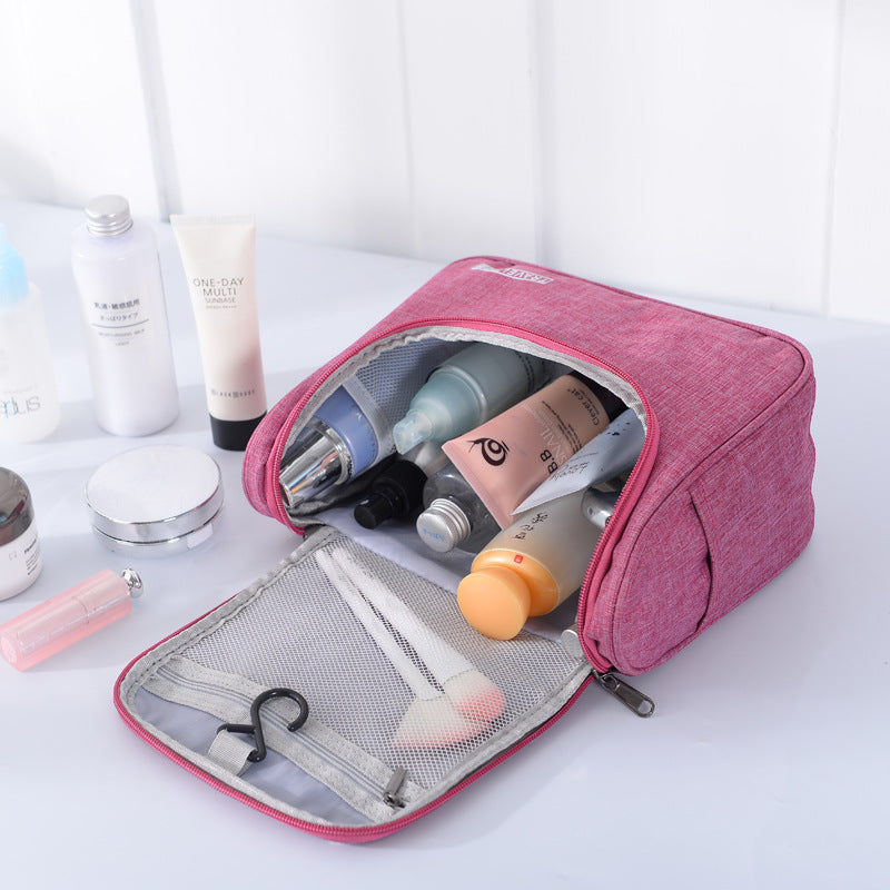 Cosmetic Bag Foldable Travel Toiletry Bag Organizer Women's Large