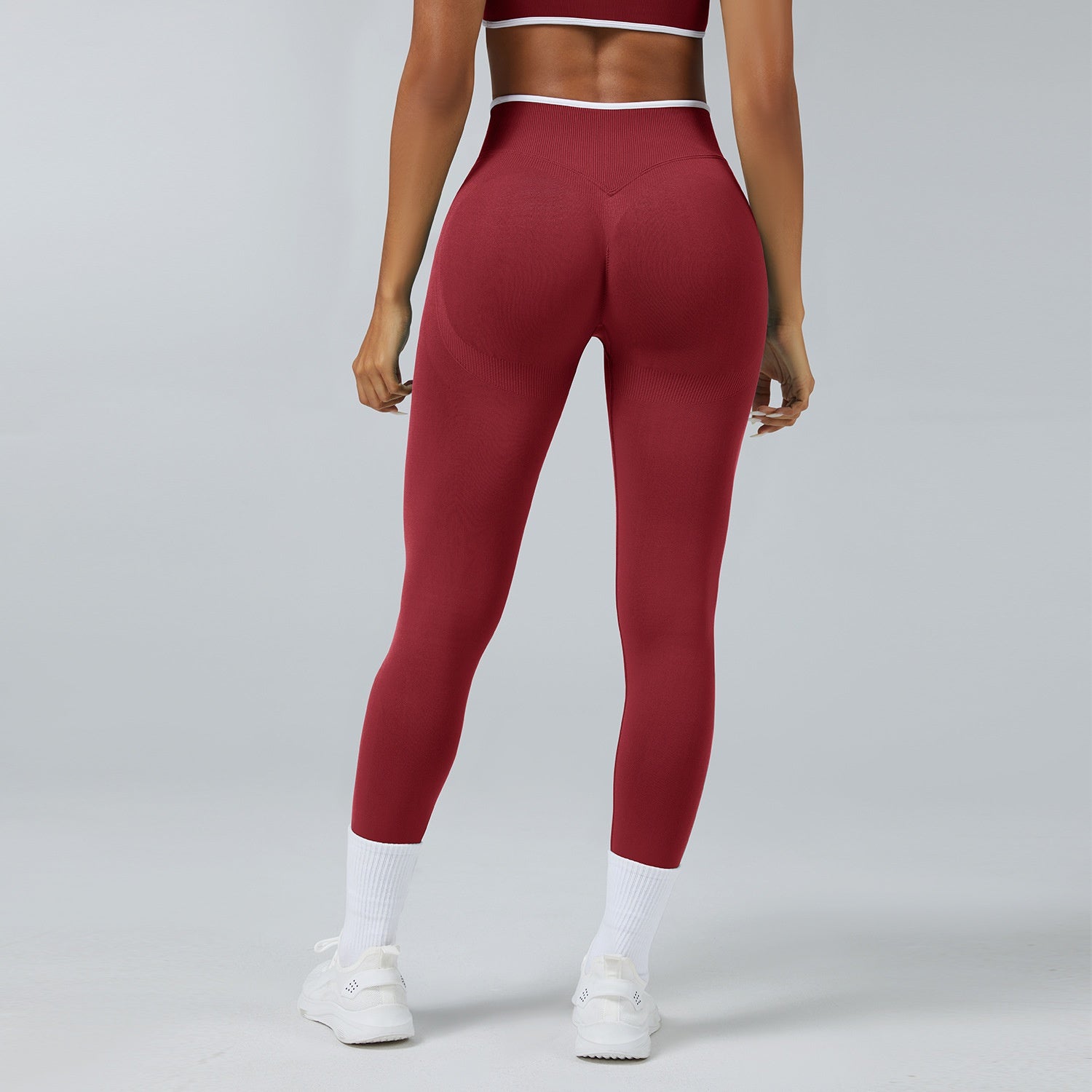Women's Premium High Waist Sports Leggings – Seamless Dry Fit Yoga Pants
