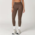 Women's Seamless Stone Washed Yoga Leggings – High Waist Push-Up