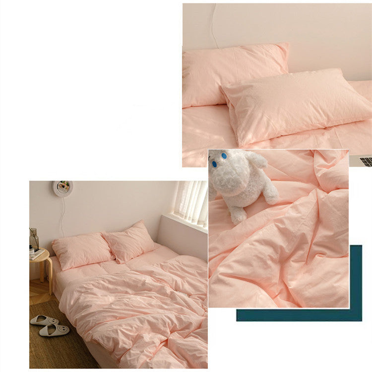 Cotton duvet cover plain | soft breathable modern simple