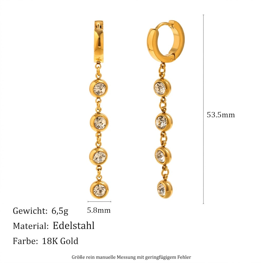Edelstahl-Ohrringe für Damen – Zeitlose Elegante Ohrhänger