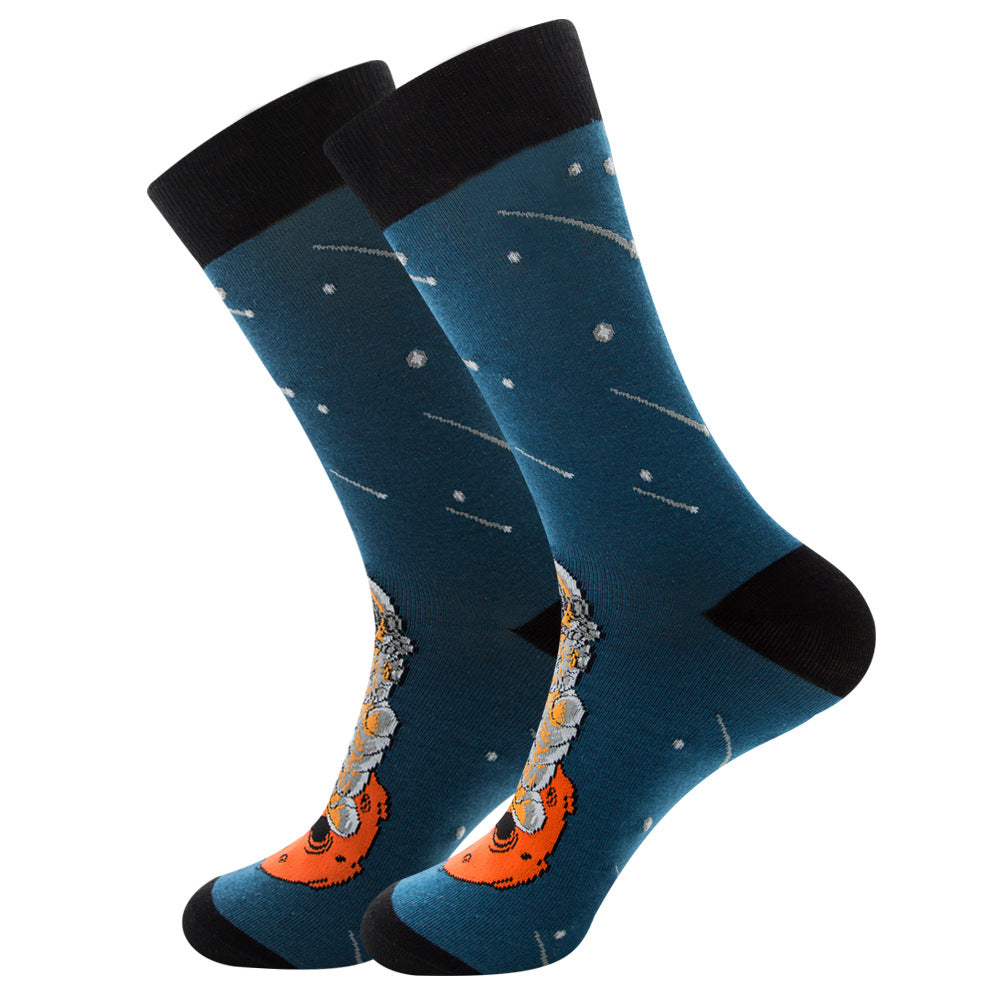 Women's Fashion Socks Geometric | Fruit Street Style Socks