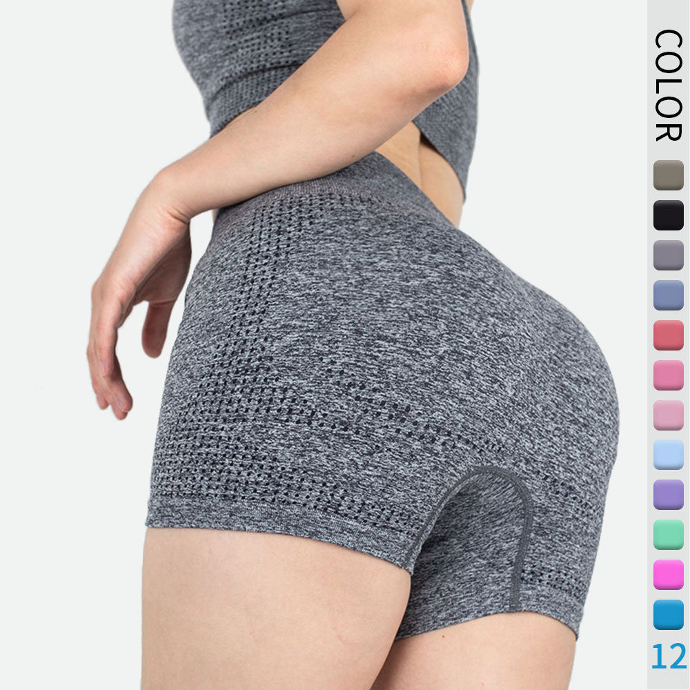 Women's Fitness Yoga Shorts - Running Gym Sport Shorts Summer