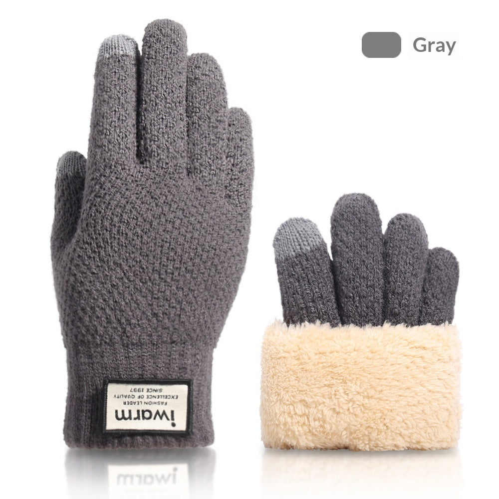 Men's Touchscreen Gloves Warm Fleece Winter Elegant