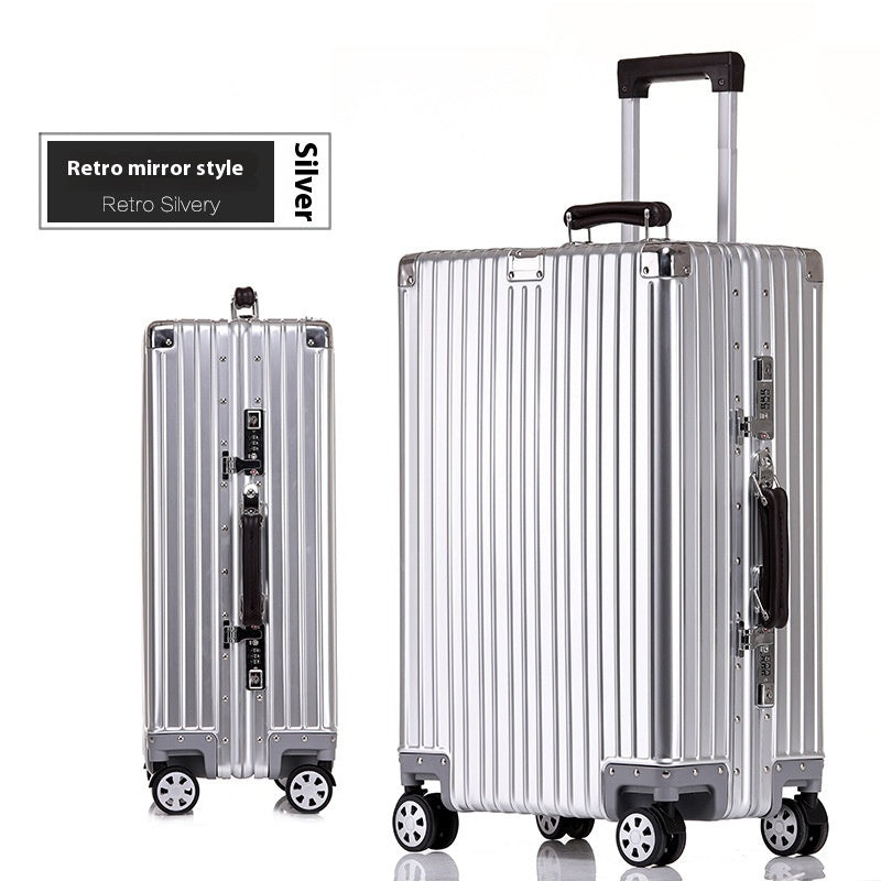 Aluminum Magnesium Suitcase with Combination Lock – Premium Trolley