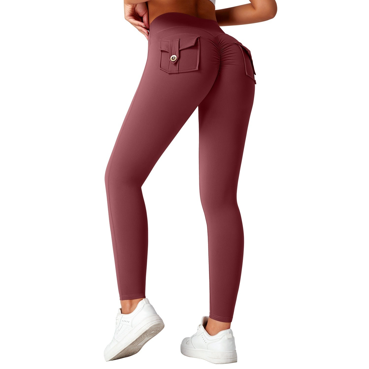 Women's High Waist Fitness Leggings – Push-Up Yoga Workout Pants