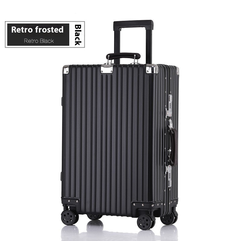 Aluminum Magnesium Suitcase with Combination Lock – Premium Trolley