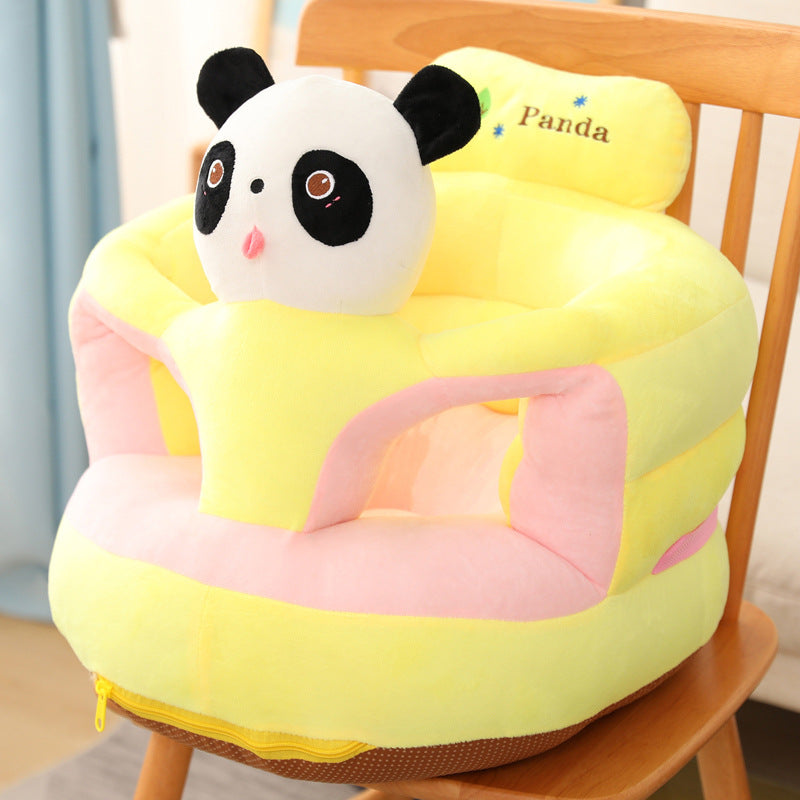 Baby Sofa Seat Support | Anti-Tip Plush Learning Cushion