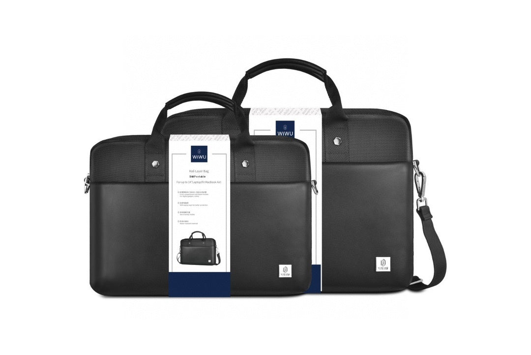 Men's Business Laptop Bag with Multiple Compartments – Large Organizer Bag