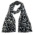 2er scarf abstract modern elegant unisex art print stylish