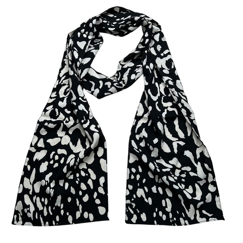2er Schal abstrakt modern elegant unisex Kunst Print stilvoll