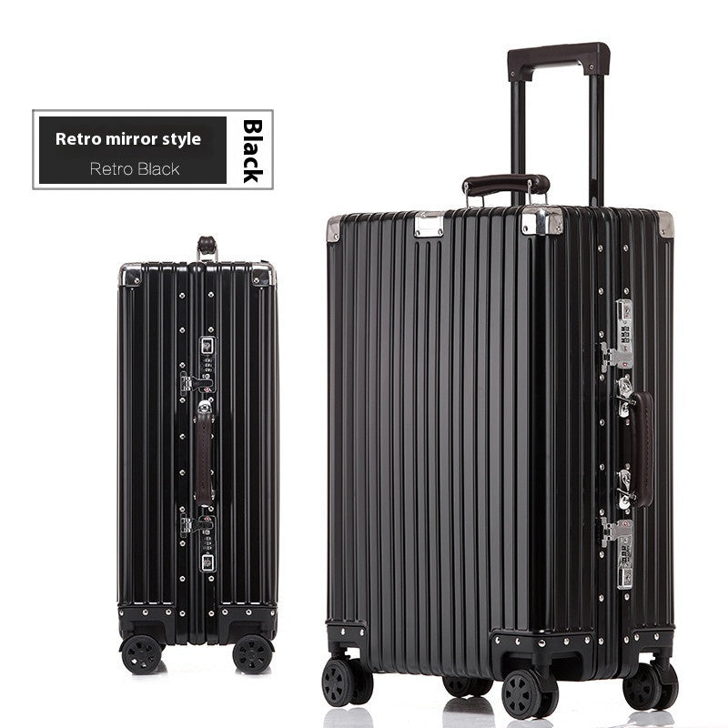 Aluminum Magnesium Suitcase with Combination Lock – Premium Trolley