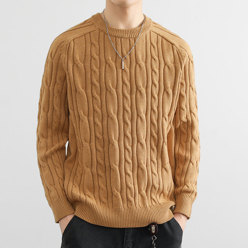 Herren Slim Fit Strickpullover – Eleganter Casual Knit Sweater