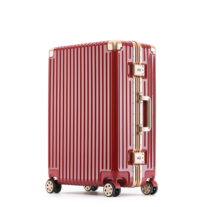 Aluminum Frame Hardshell Suitcase | Premium Trolley Secure & Stable