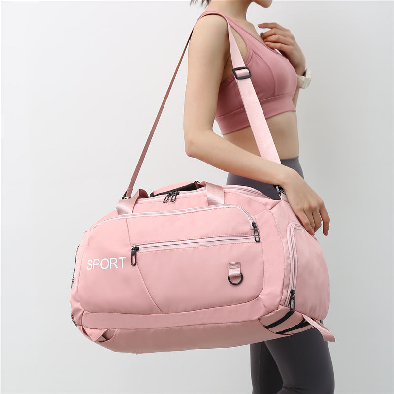 Wasserdichte Sport Reisetasche mit Schuhfach – Fitness Schultertasche