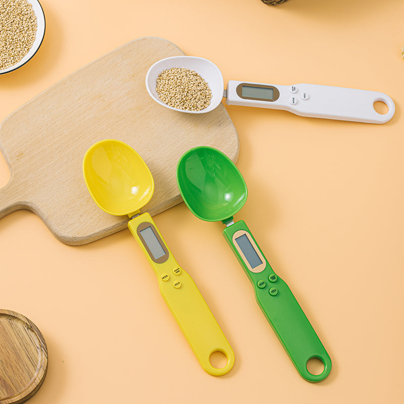 Digital Spoon Scale LCD - Precision Measuring Spoon Kitchen Scale