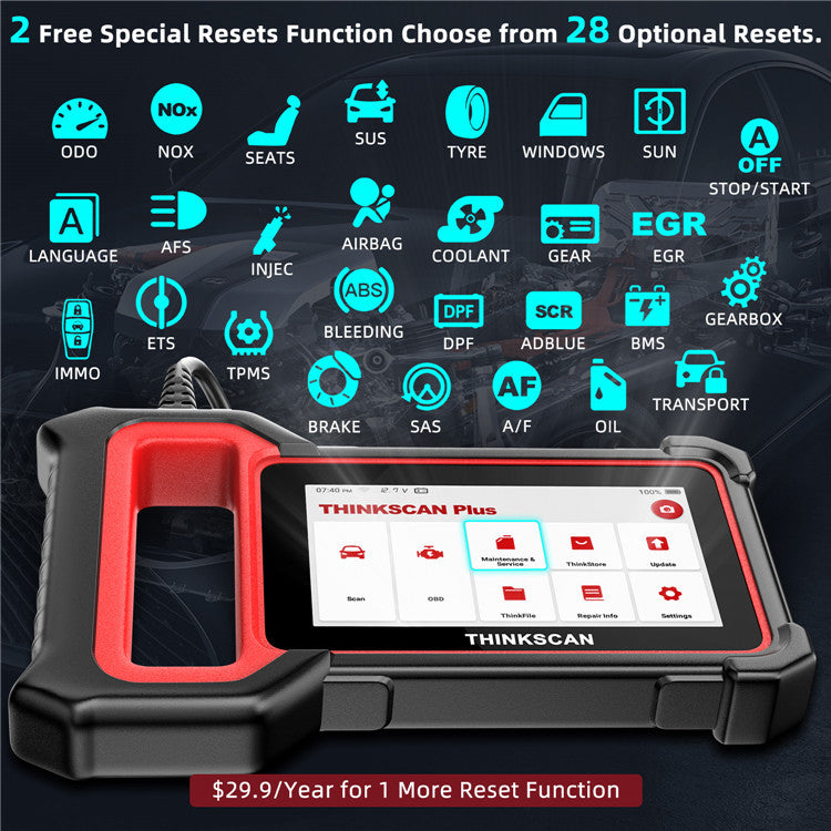 Car Diagnostic Scanner | ABS SRS ECM System Check | Vehicle Fault Code Reader