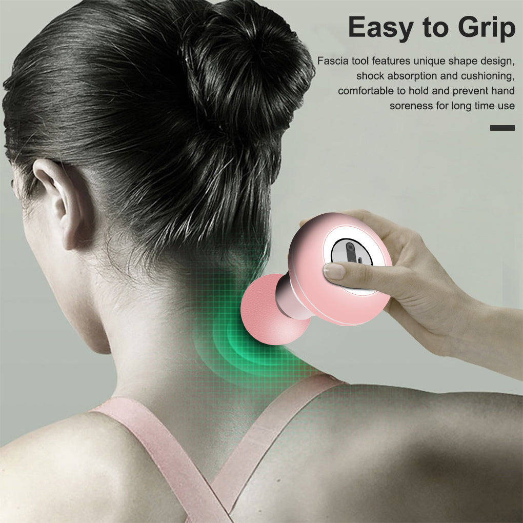 Mini Massage Gun Electric | Portable Fascia Massager for Back Neck