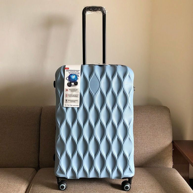 Robust Carry-On Trolley with Combination Lock | Compact & Secure
